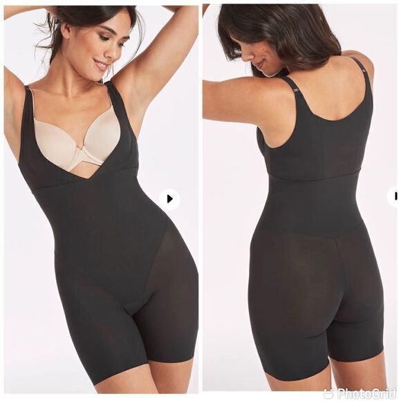 NWT Maidenform Open-Bust Body Shaper, Anti-Static Fabric - Picture 1 of 14